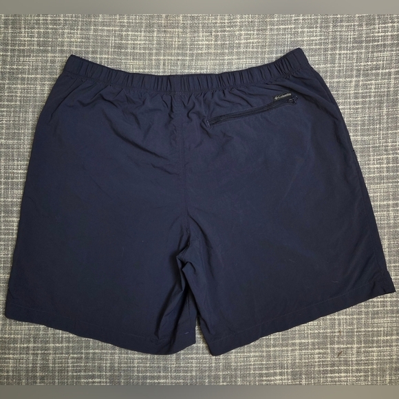 Columbia Running Rapids Quick Dry Hiking Shorts Men's L Navy 7.5" Inseam XM4818 - Picture 2 of 11